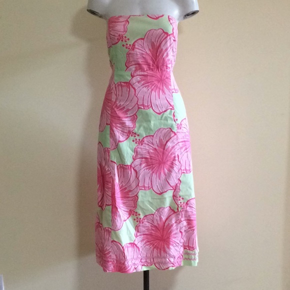 Lilly Pulitzer Dresses & Skirts - Lilly Pulitzer Strapless Dress NWOT